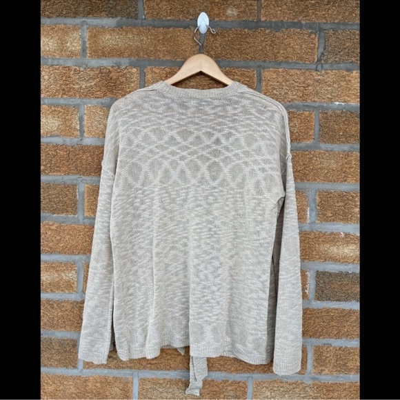 Majorelle cardigan metallic shimmer sweater small - Picture 8 of 8